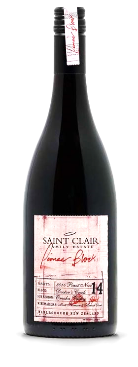 Pioneer Block 14 Doctors Creek Pinot Noir 2021 Saint Clair 75cl