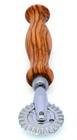 Olive Wood Ravioli Wheel Steel 13cm