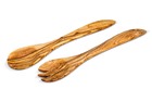 Olive Wood Salad Server Set
