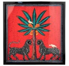 Square Tray Red Ortigia 25.5x25.5cm