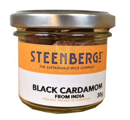 Black Cardamom Pods Steenbergs 30g