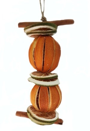 Whole Orange &amp; Cinnamon Mini Garland