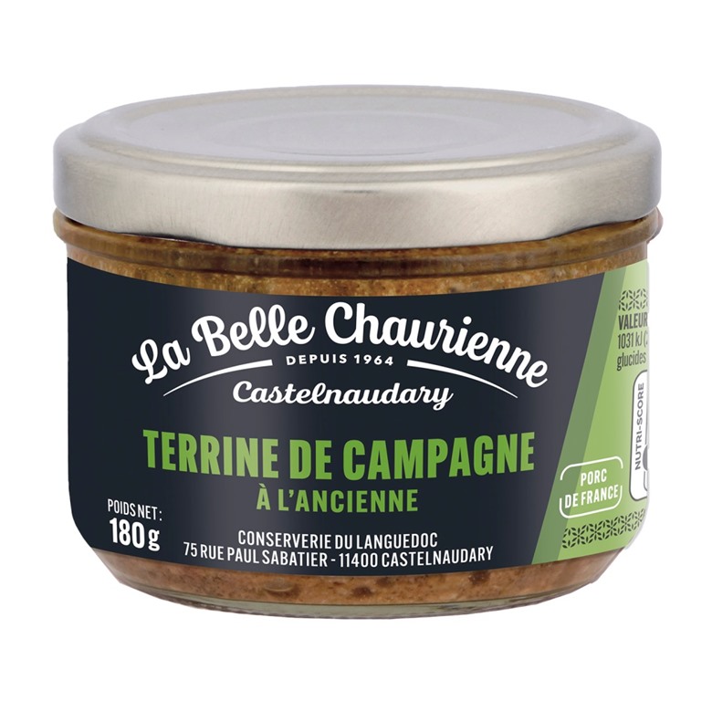 Farmhouse Pork Terrine Belle Chaurienne 180g