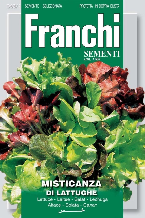 Tuscan Salad Mix Seeds Franchi