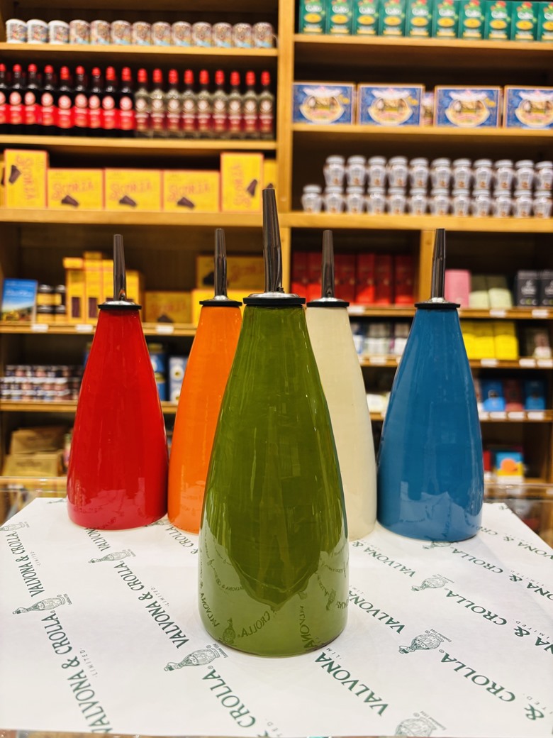 Oil Bottle Green Argile et Couleurs