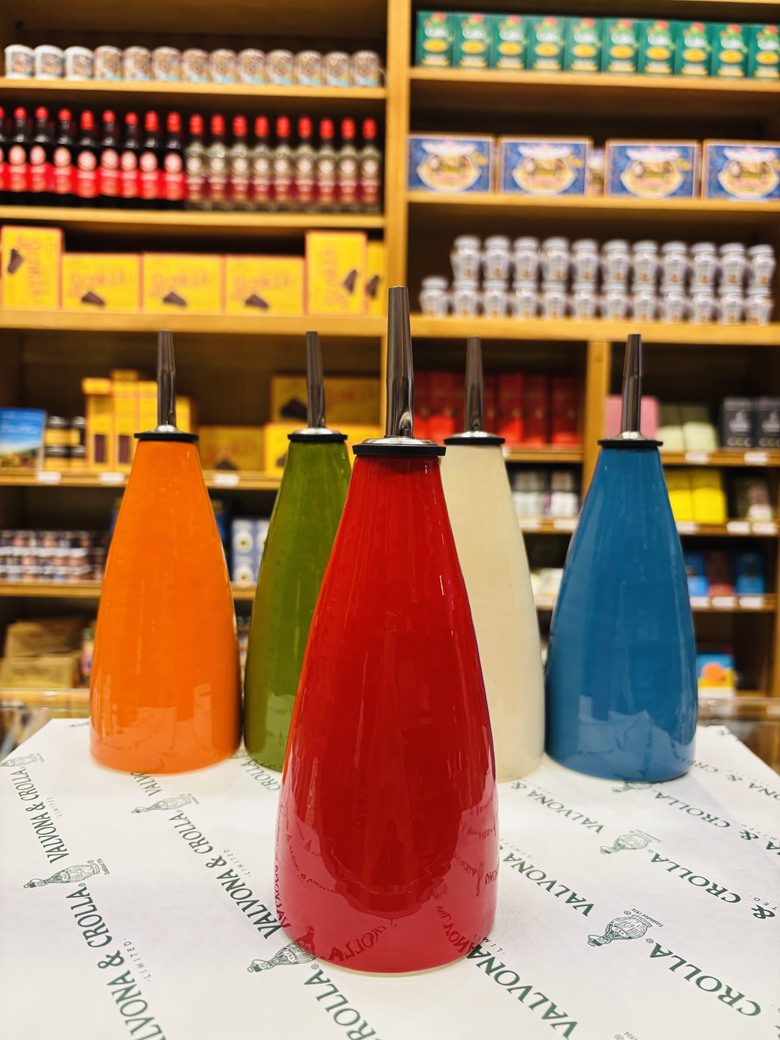 Oil Bottle Rouge Argile et Couleurs