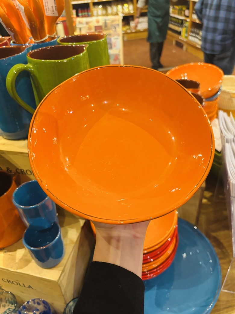 Small Bowl Orange Argile et Couleurs