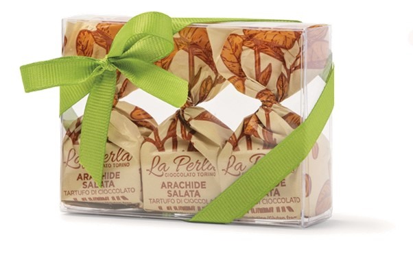 Chocolate Truffles with Cervia Salted Peanut La Perla 40g