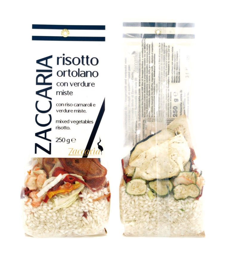 Risotto with Mixed Vegetables Zaccaria 250g