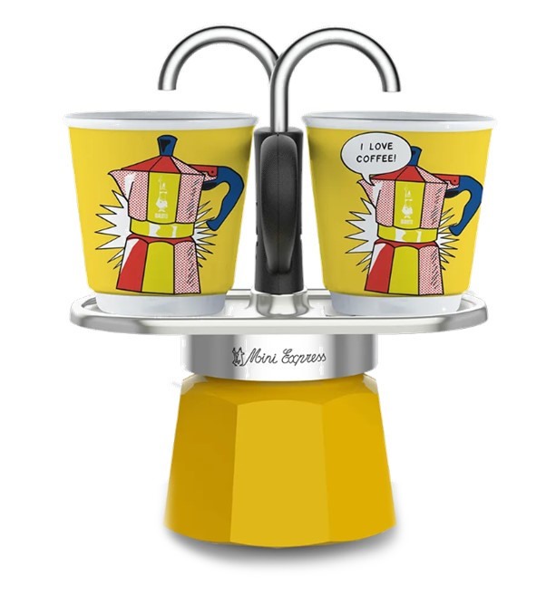 Bialetti Mini Express Lichtenstein 2 Cup