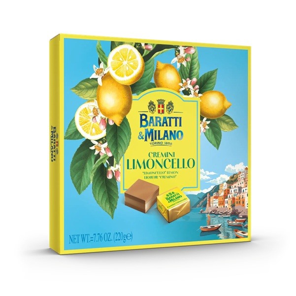 Cremino Limoncello Gift Box Baratti &amp; Milano 220g