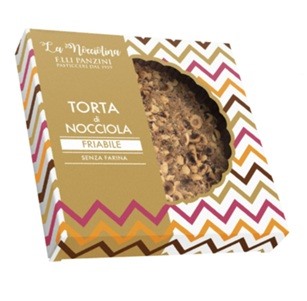 Torta Nocciola Hazelnut Cake Panzini 240g
