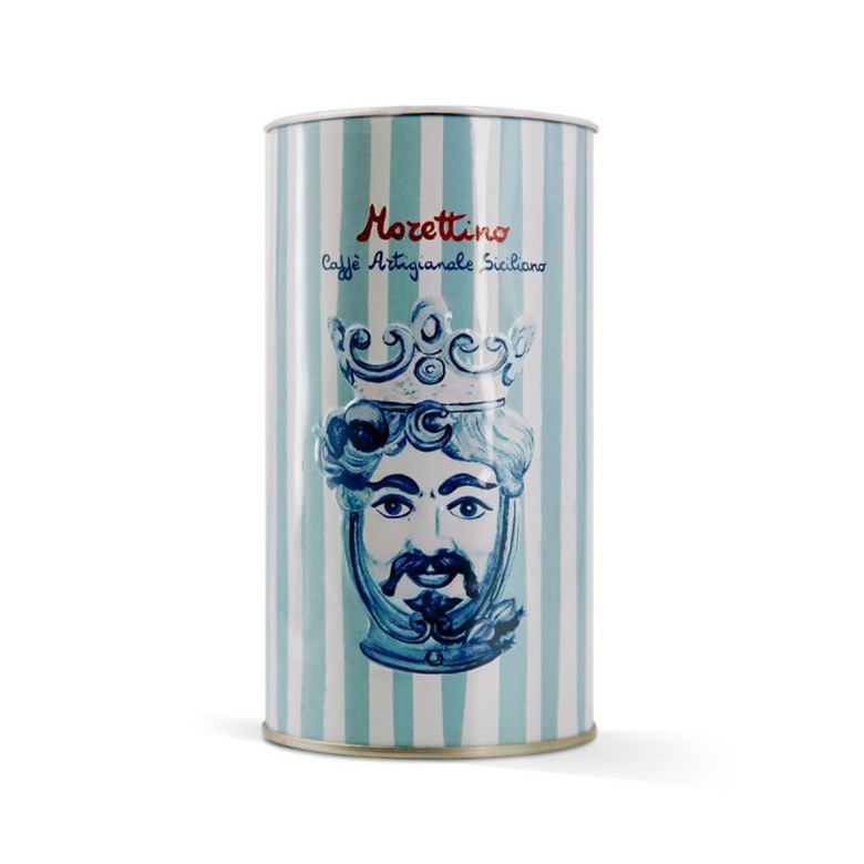 Mori di Sicilia Ground Coffee Tin Morettino 125g