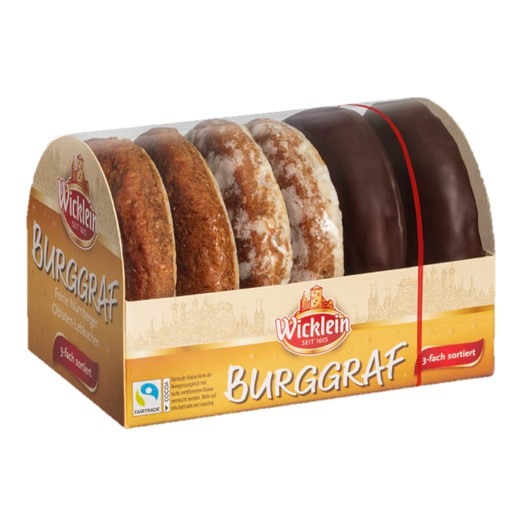Assorted Burggraf Lebkuchen 200g