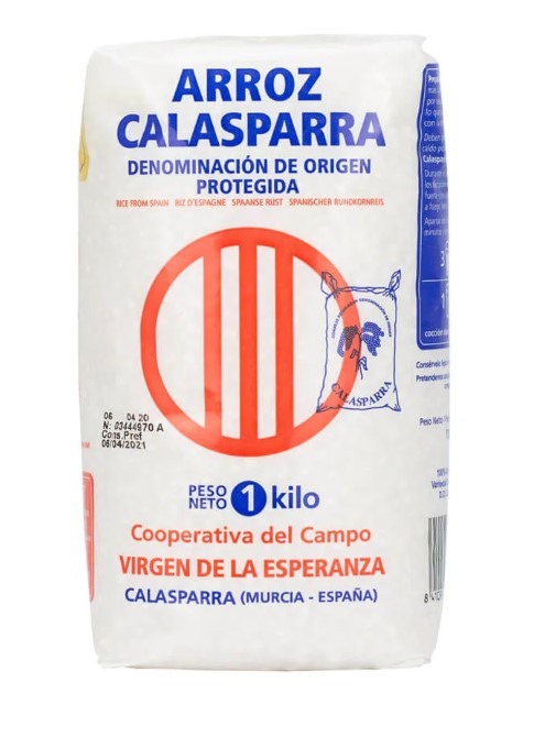 White Paella Rice DOP Calasparra 1kg
