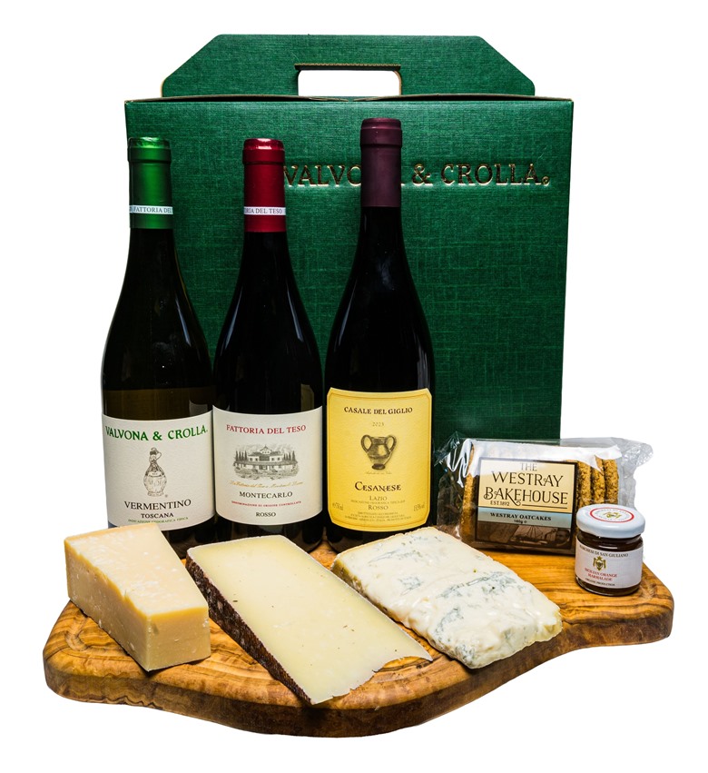 V&amp;C Signature Cheese &amp; Wine Gift Box