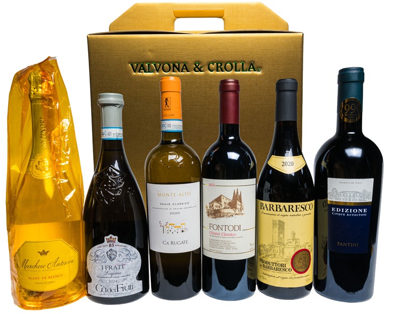 V&amp;C The Originals Six Bottle Wine Gift