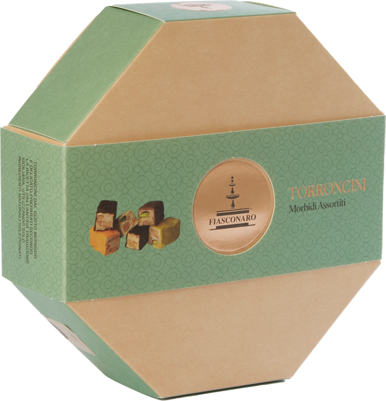 Torroncini Octagonal Gift Box Fiasconaro 250g 