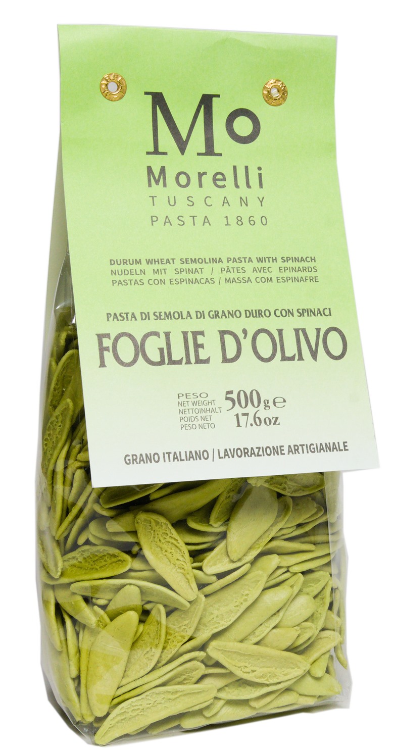 Olive Leaves Pasta with Spinach Morelli 500g