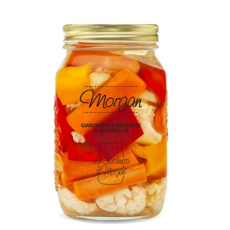 Pickled Vegetables in Vinegar La Giardiniera di Morgan 1000ml