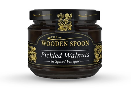 Pickled Walnuts in Spiced Vinegar Wooden Spoon Co 200g