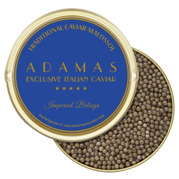 Adamas Blue Label Imperial Beluga Caviar 10g
