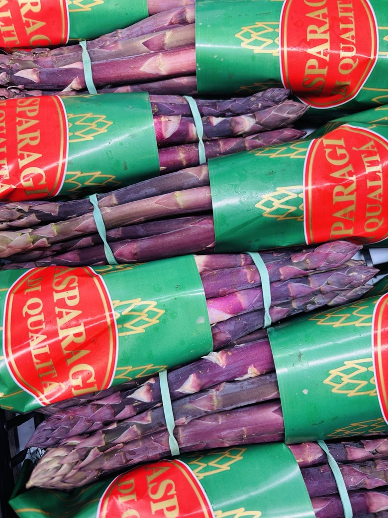 Italian Violet Asparagus Bunch Min 500g