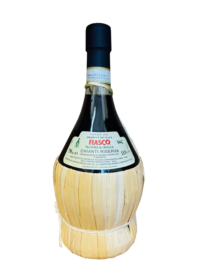 Chianti Riserva Fiasco 2021 Valvona &amp; Crolla 75cl