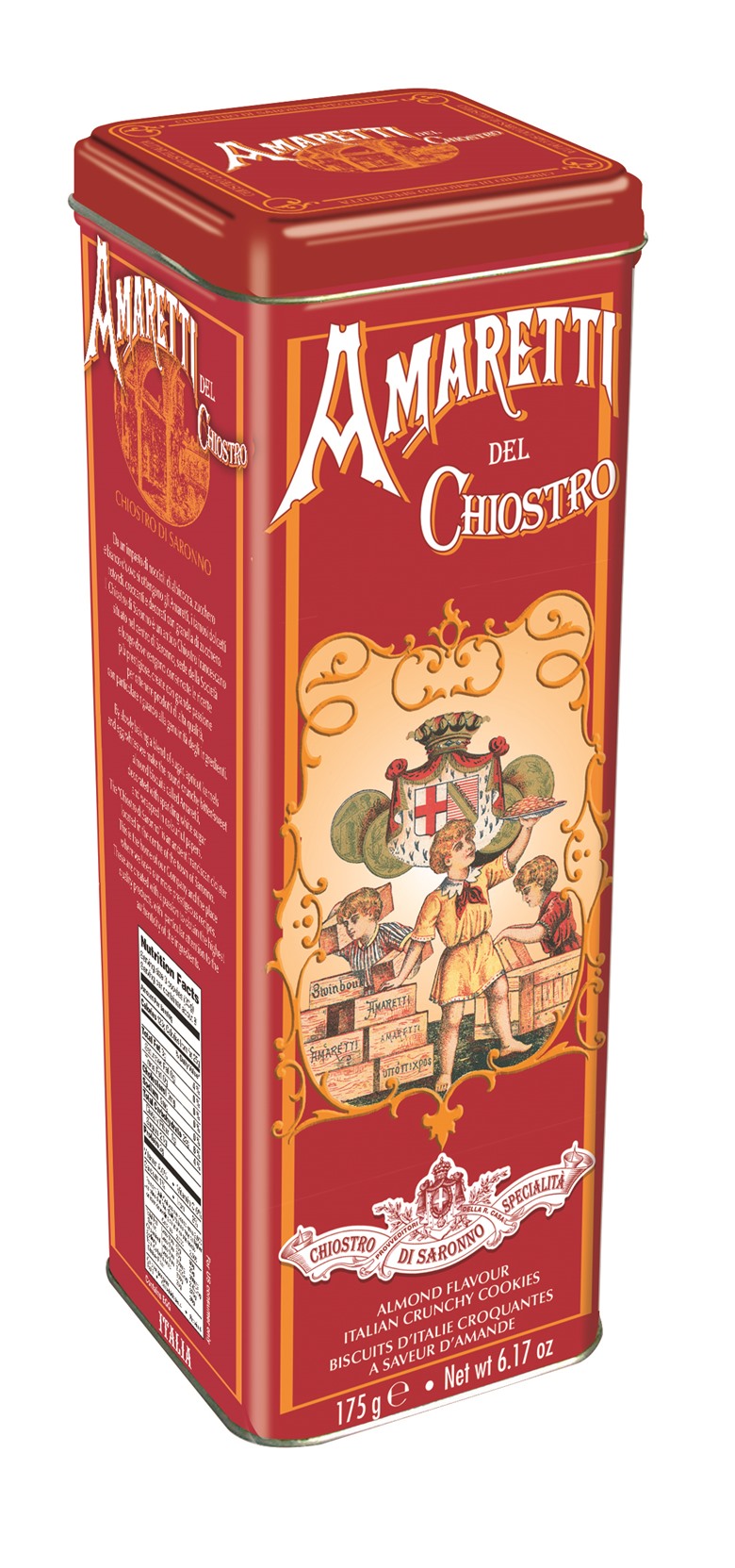 Amaretti Tower Tin Lazzaroni 175g