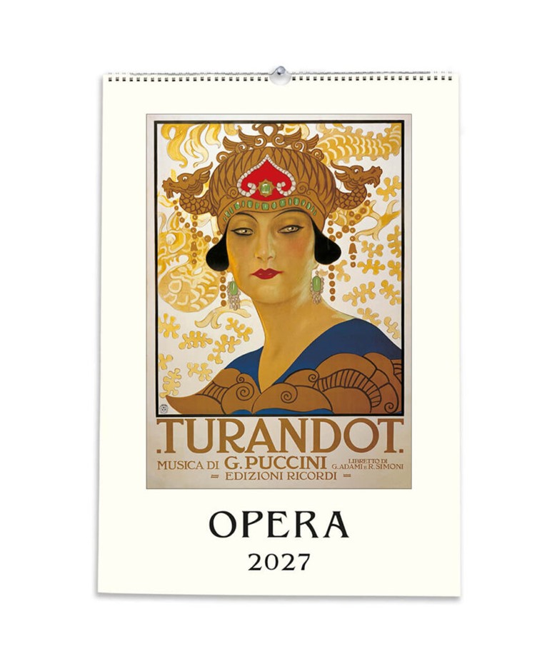 Italian Calendar Opera Large 2027