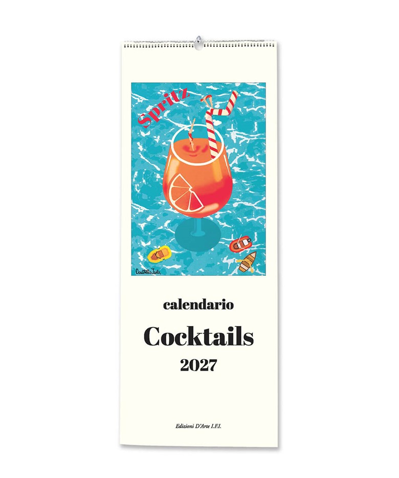 Italian Calendar Cocktails Slim 2027