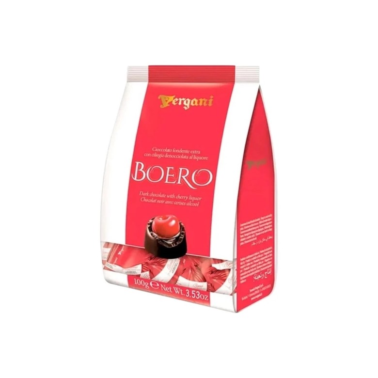 Boero Cherry, Liqueur &amp; Chocolate Praline 100g