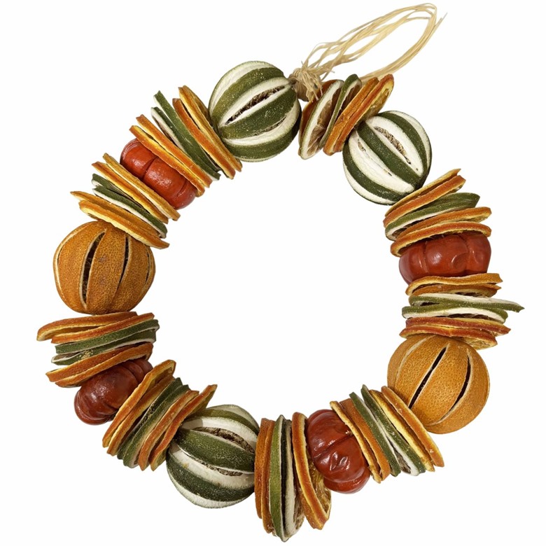 Large Festive Wreath Pollyfields 26cm