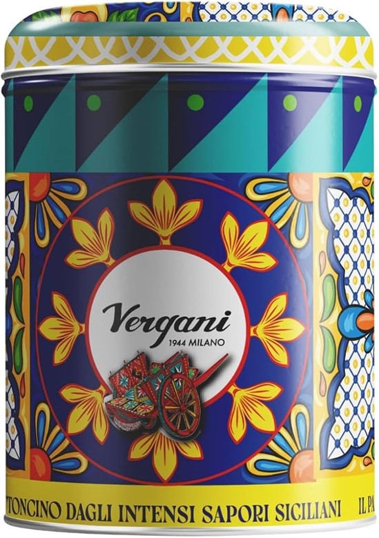 Mini Panettone Sicily Gift Tin Vergani 100g
