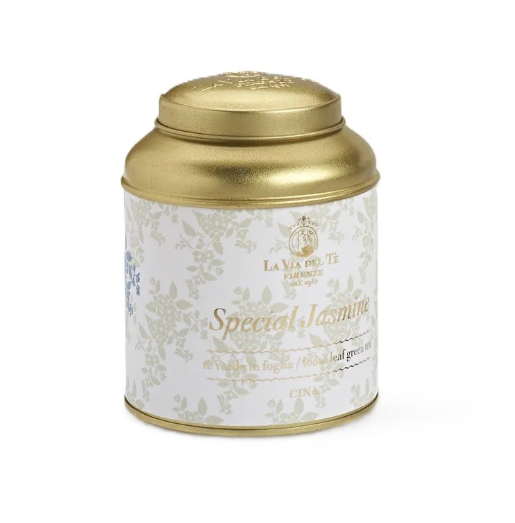 Green Tea Special Jasmine Gift Tin La Via del Te 100g