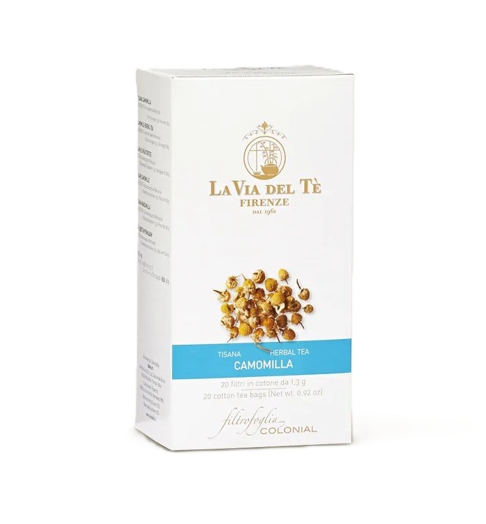 Camomile Herbal Tea Bags La Via Del Te 50g