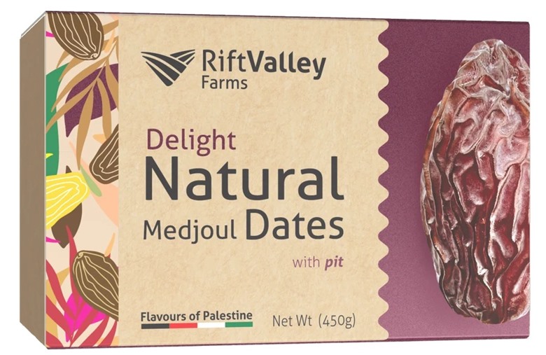 Natural Medjool Dates with Pit Rift Valley 450g