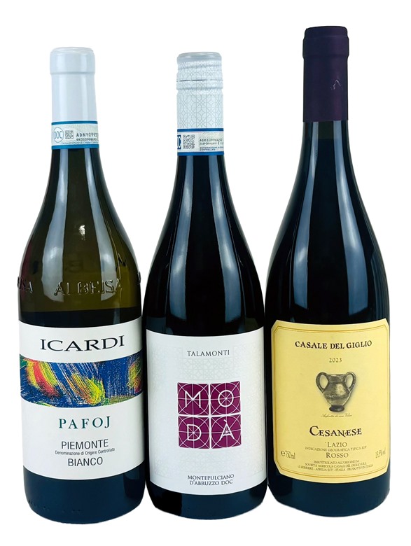 The Italian Table Wine Trio