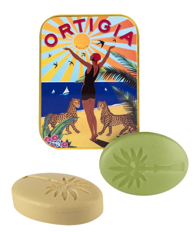 Soap Gift Tin Ortigia 2x25g