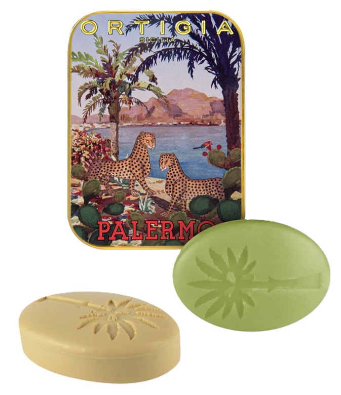 Palermo Soap Gift Tin Ortigia 2x25g