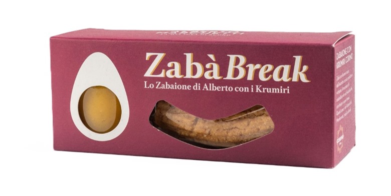 Zabaione with Krumiri Biscuit Alberto Marchetti