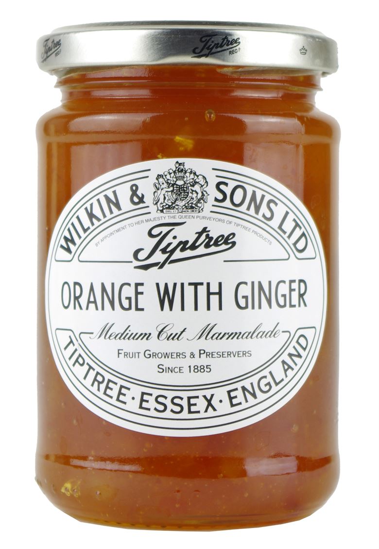 Tiptree Orange &amp; Ginger Marmalade 340g