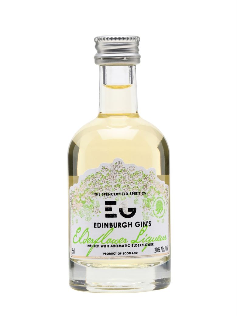 Edinburgh Elderflower Gin Miniature 20% 5cl 