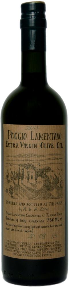 Poggio Lamentano Extra Virgin Olive Oil Zyw 75cl