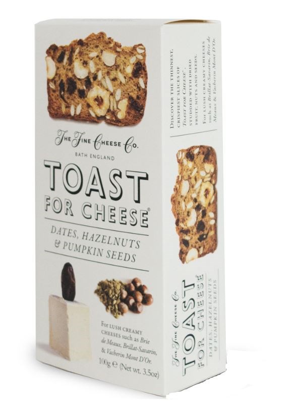 Date, Hazelnut &amp; Pumpkinseed Toast for cheese 100g
