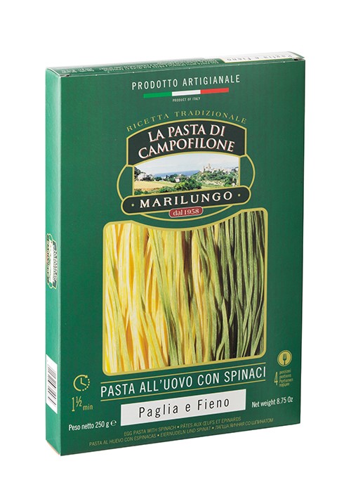 Paglia e Fieno Fettuccine Campofilone Pasta 250g