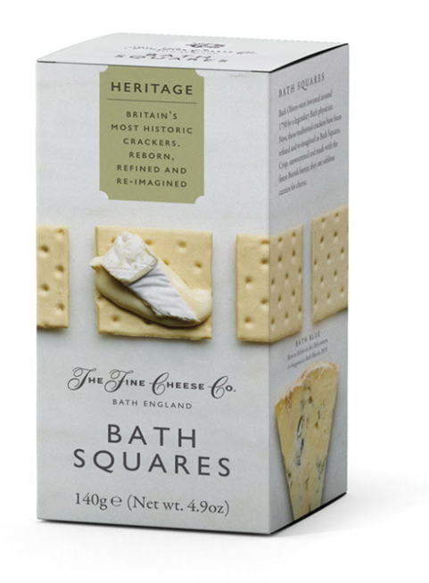 Heritage Bath Squares Crackers 140g