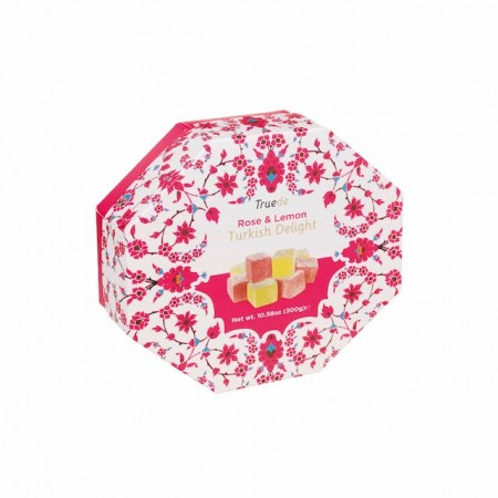 Truede Rose and Lemon Turkish Delight 300g
