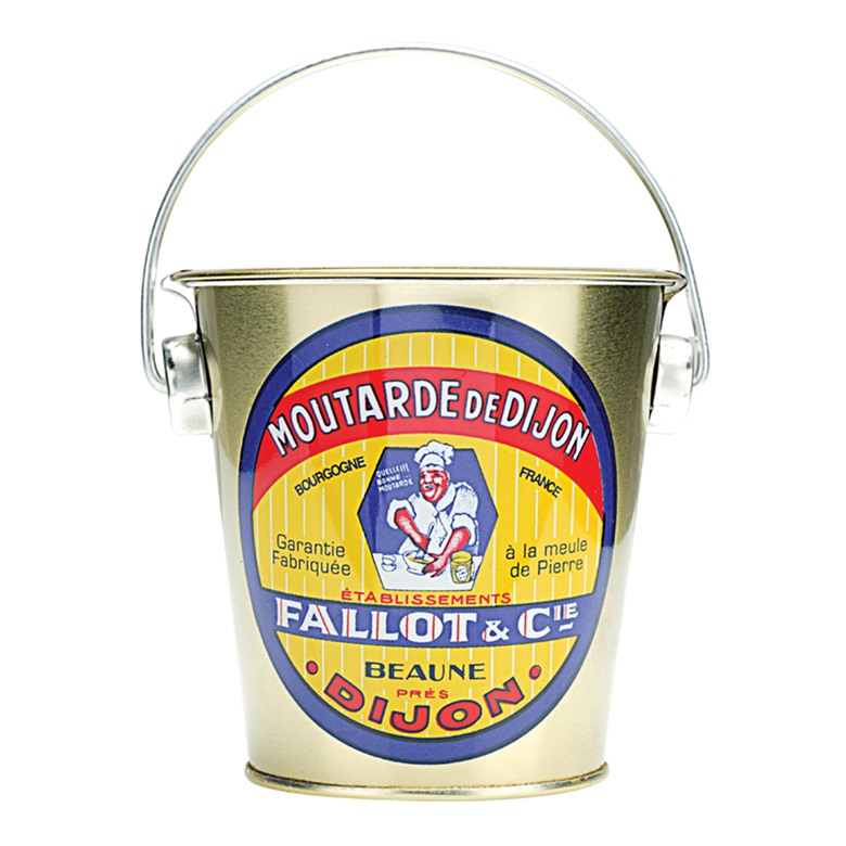 Dijon Mustard in Metal Gift Bucket 450g