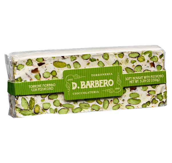 Soft Torrone Bar with Pistachio Barbero 150g